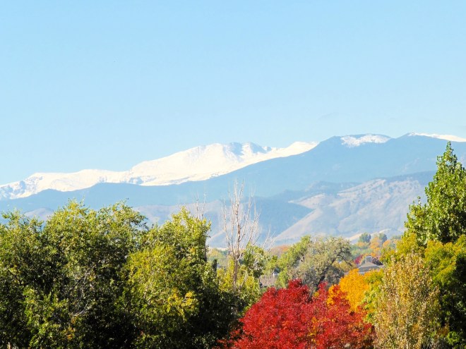 Spectacular view today