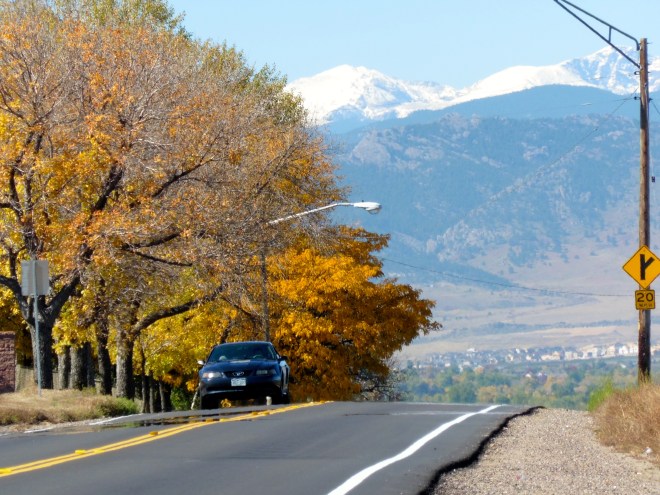 Street in Denver suburb 
