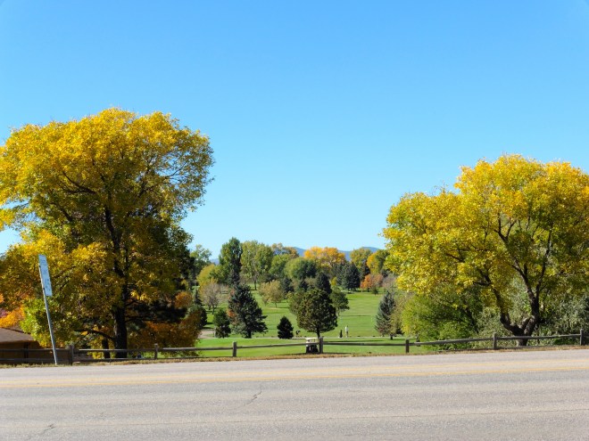 Golf courses are pretty