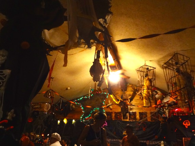 Halloween party in Chatanika, Alaska