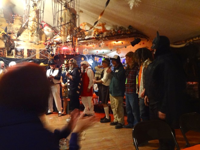 Halloween in Chatanika, Alaska