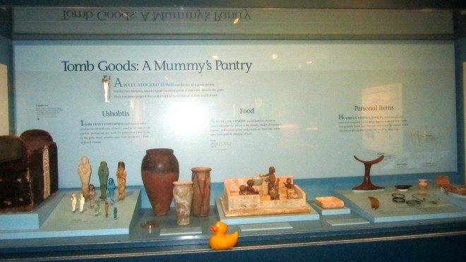 Some of things needed for the journey to the afterlife.