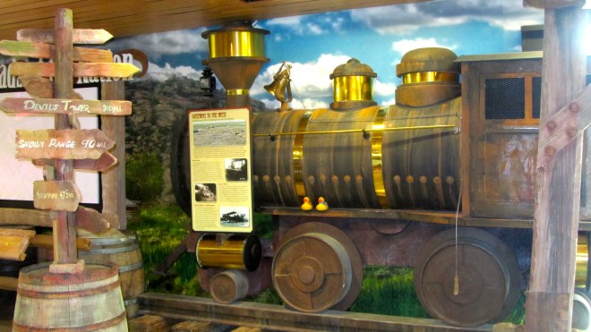 Then the railroad came