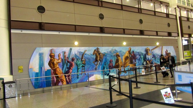 Near line for security check