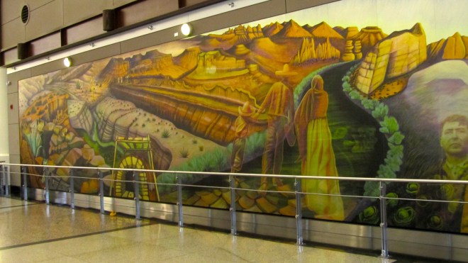 La Memoria de la Tierra or Our Land has Memories by Judith Baca 