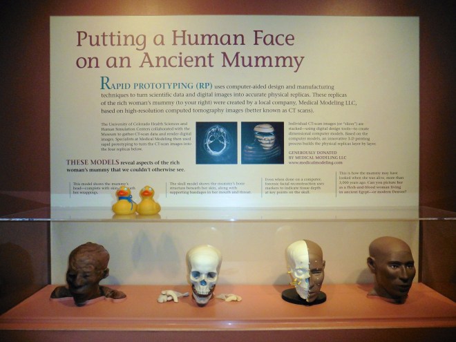 How they may have looked when alive.