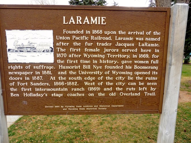 Laramie in the early days