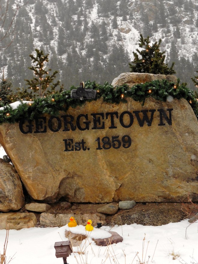 Georgetown, Colorado was an old mining town.