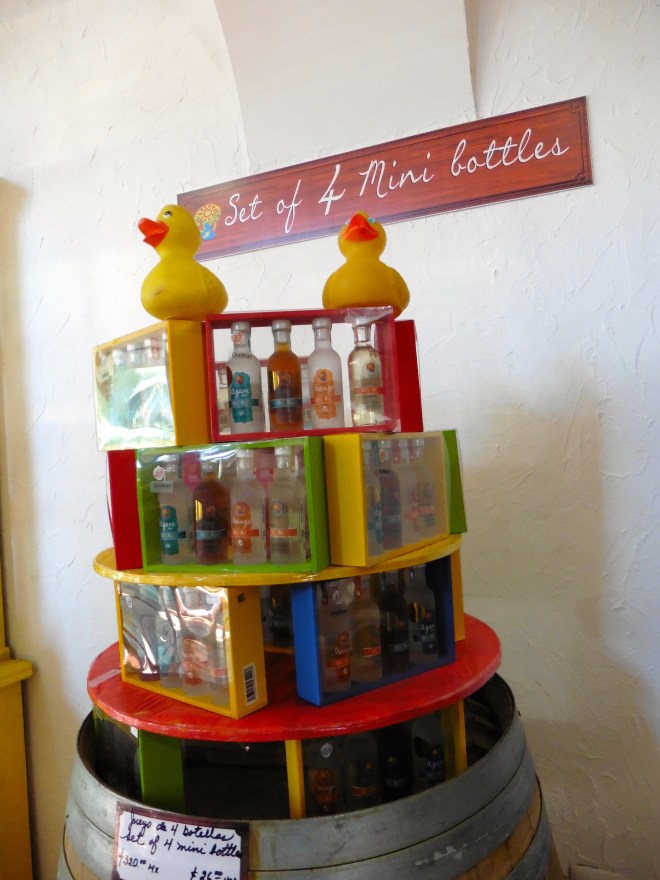 Mini bottles for humans