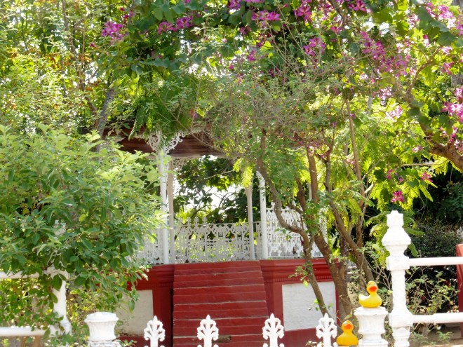 We ducks like gazebos