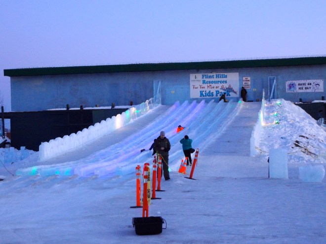 And fun for young humans in Fairbanks, Alaska