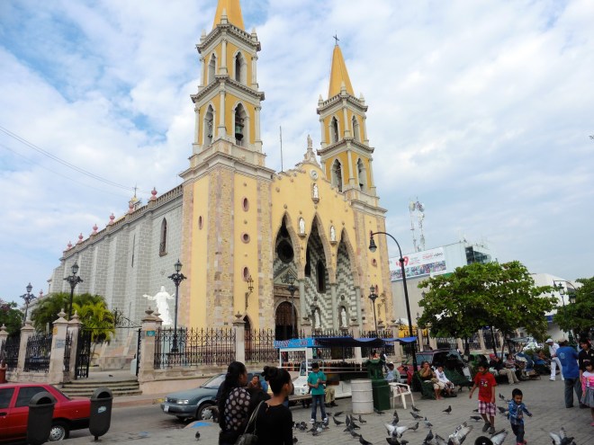 Main cathedral in Mazatlan, Mexico