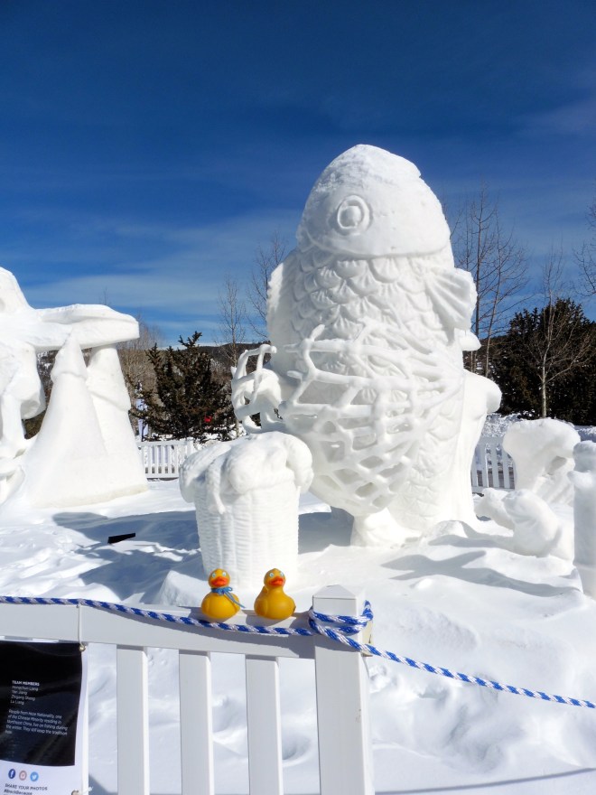 Team China with "winter Fishing"