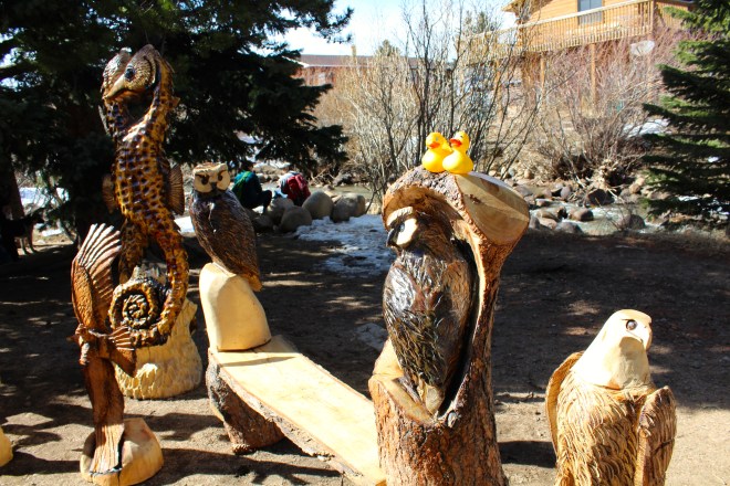 Great wooden carvings 