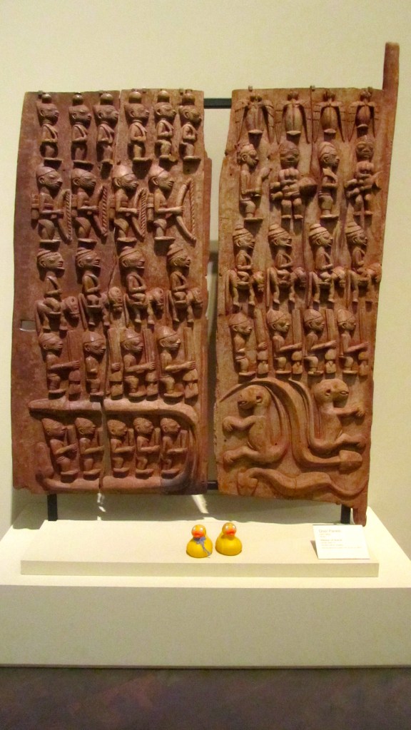 Beautifully carved door panels