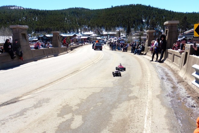 These remote control cars are tough and do amazing things.