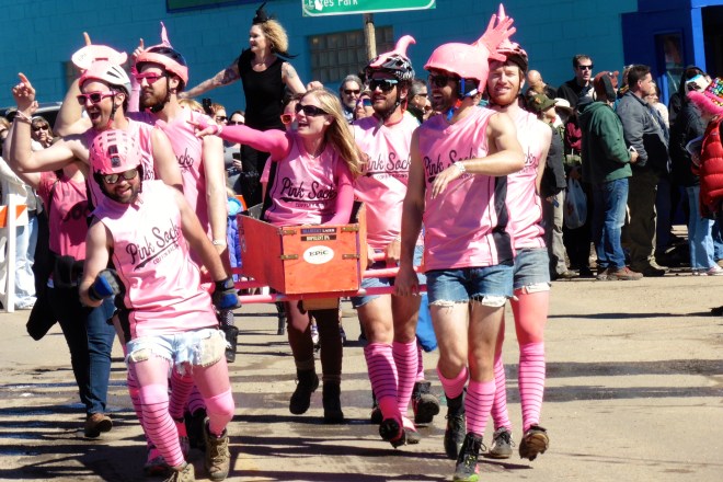 5 time champion Pink Socks Coffin Racing team