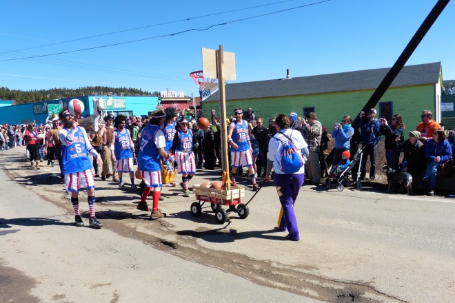 Harlem Globetrotter Coffin Racing Team
