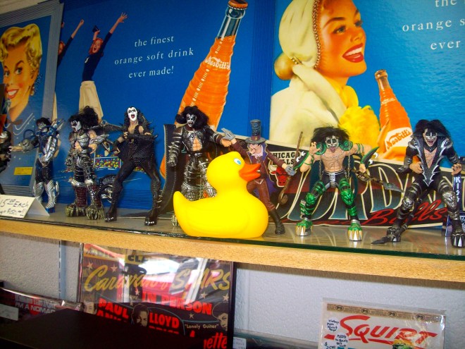 Wildcat Duck is with KISS