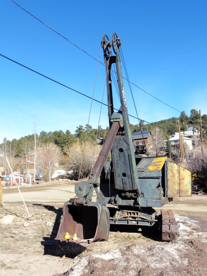 Large shovels are needed for mining