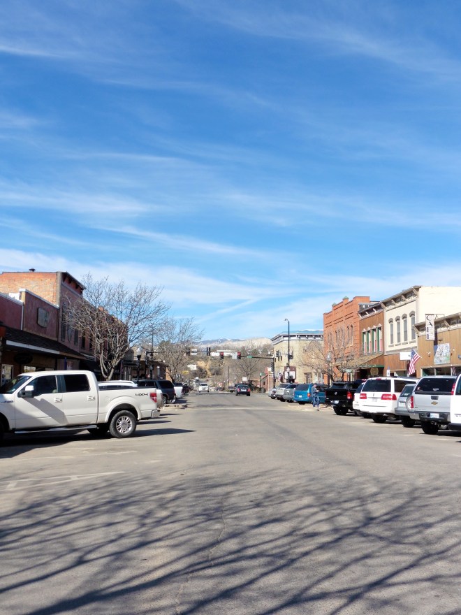 Could be a movie set with the blue Colorado sky