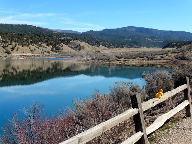 Incredible blue lake