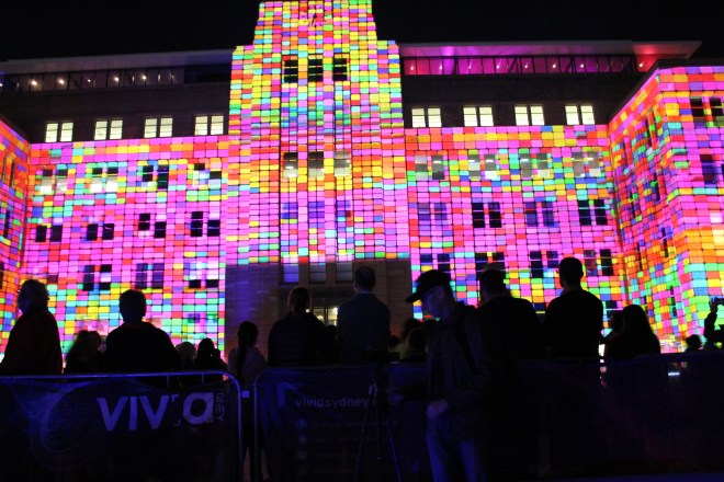 Lights for Vivid Sydney