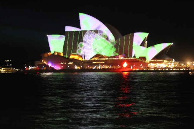 Opera House Vivid Sydney 2015
