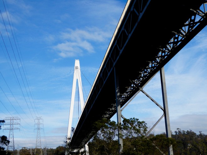 Batman Bridge from below