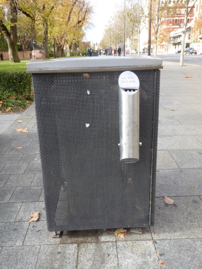 We thought this trash container is pretty clever