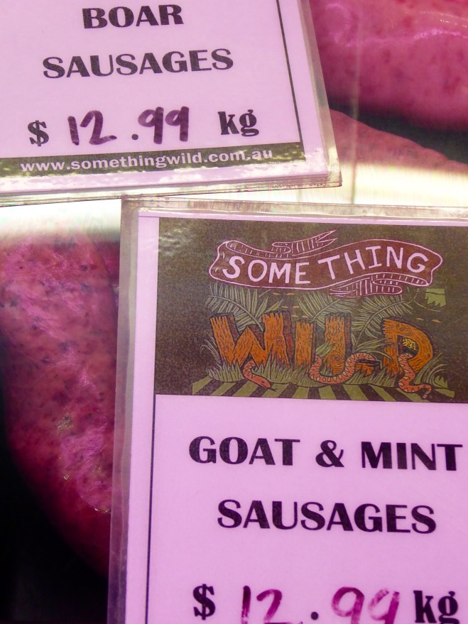 Many kinds of sausge