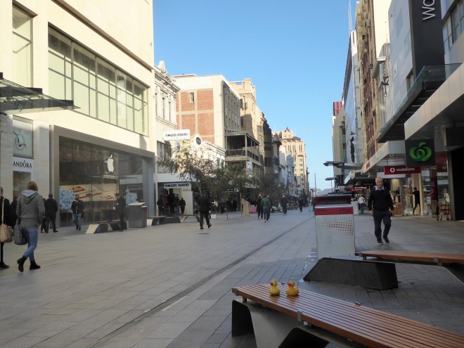 Rundle Mall. A retail destination