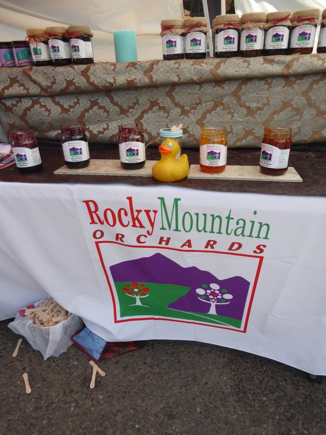 Jams and spreads from fresh fruit. Yum