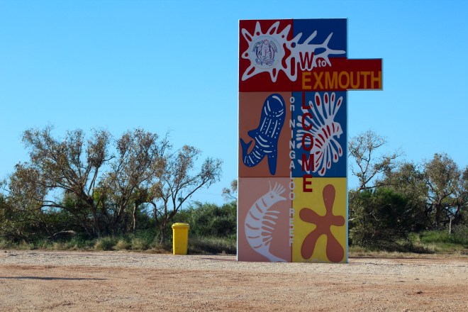 We are in Exmouth, Western Australia