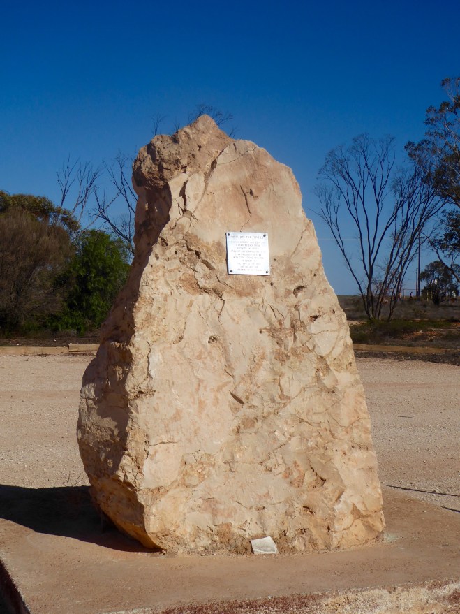 Plaque to Men of the Trees