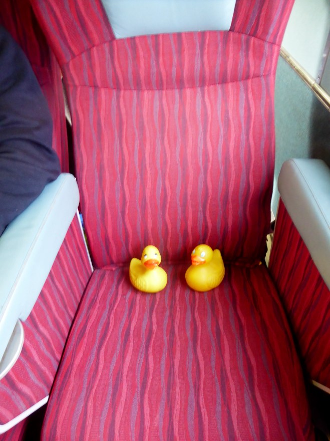 Our train seat