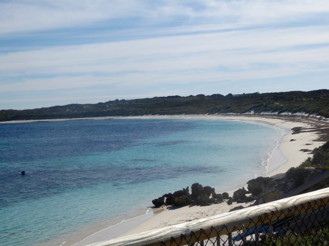 Beautiful white and beaches of Rottnest Island