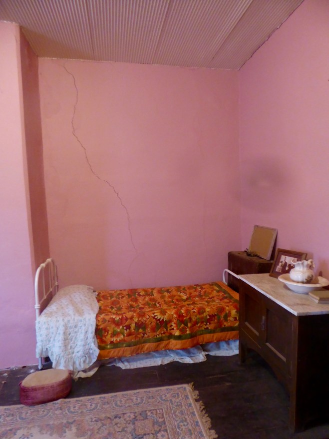 Bedroom where owner, George, accidentally shot himself