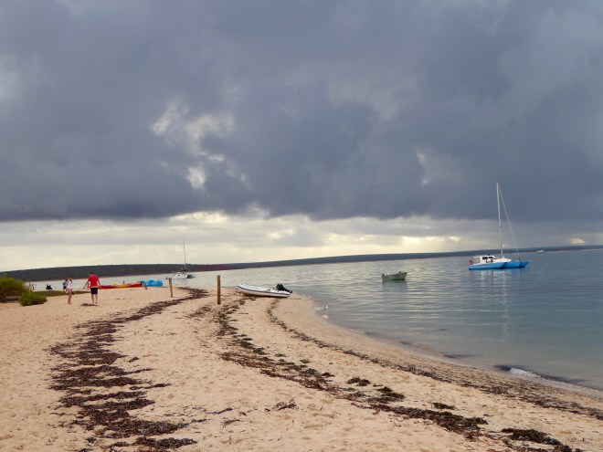 The sky will become clear and the sun will shine