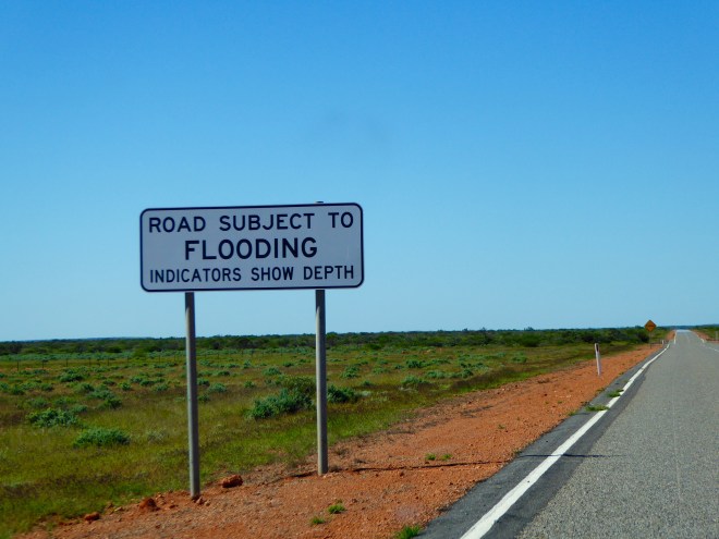 Common sign along the road