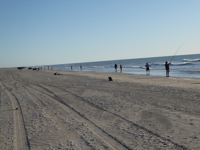 Fishing on Eighty Mile Beach
