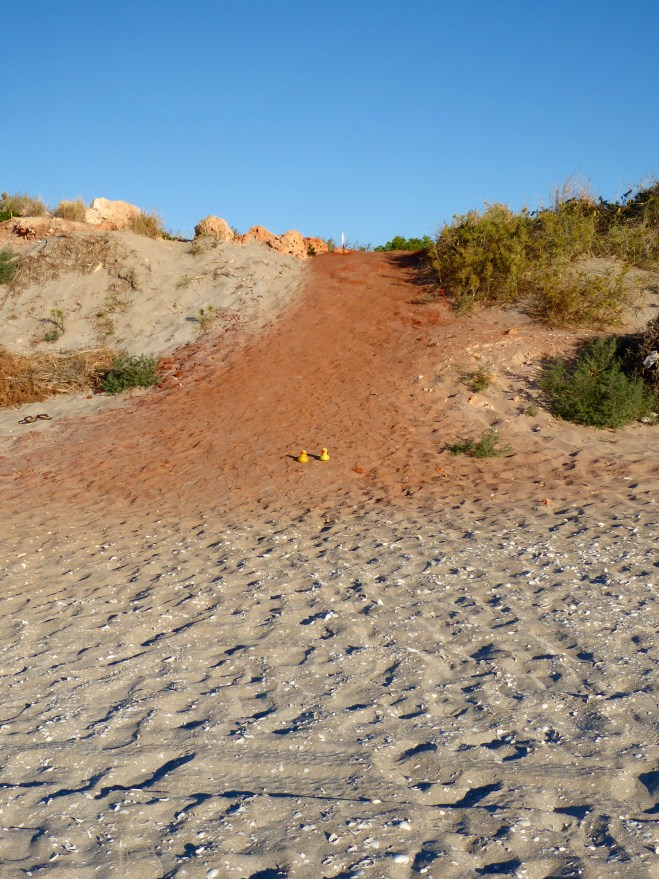 Heading back to our cabin