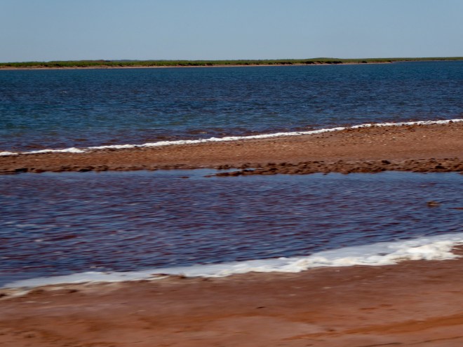Indian Ocean by our cabin