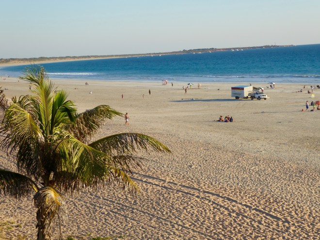 Wide beach and you can drive here