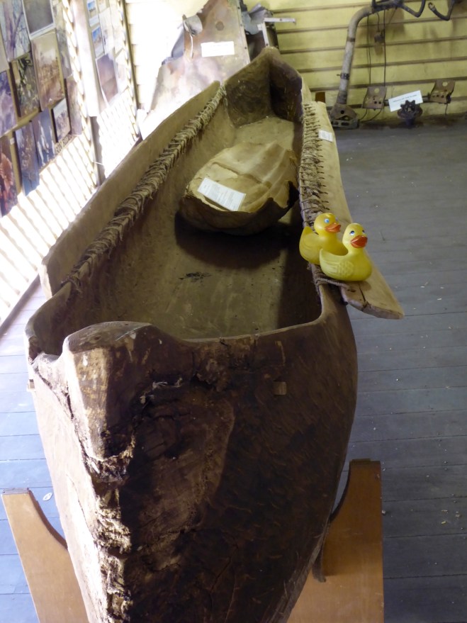 Canoe from Sunday Island found in marsh area near Derby