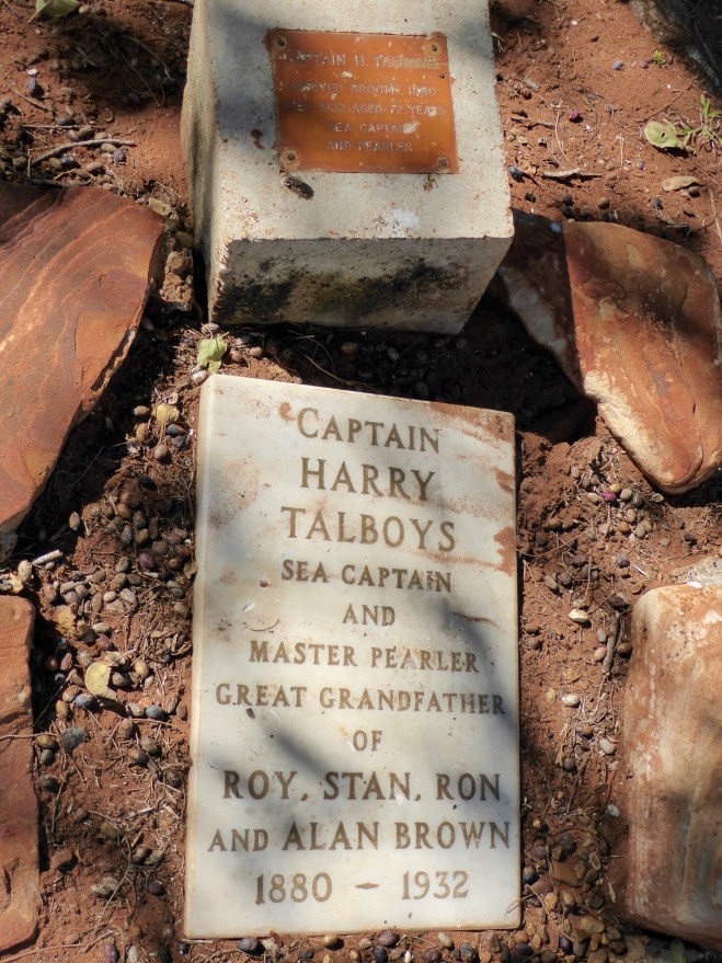 Final resting for this sea captain and Master Pearler