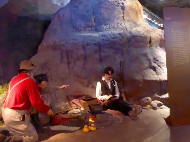 Hoping to get rich in California