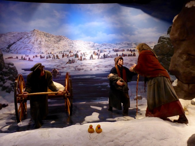 Mormons traveled from Illinois to Utah