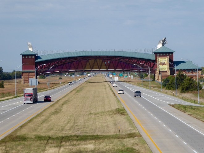 The Archway over I-80 in Nebraska