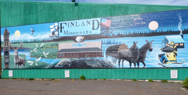 Finland, Minnesota. Winter fun!